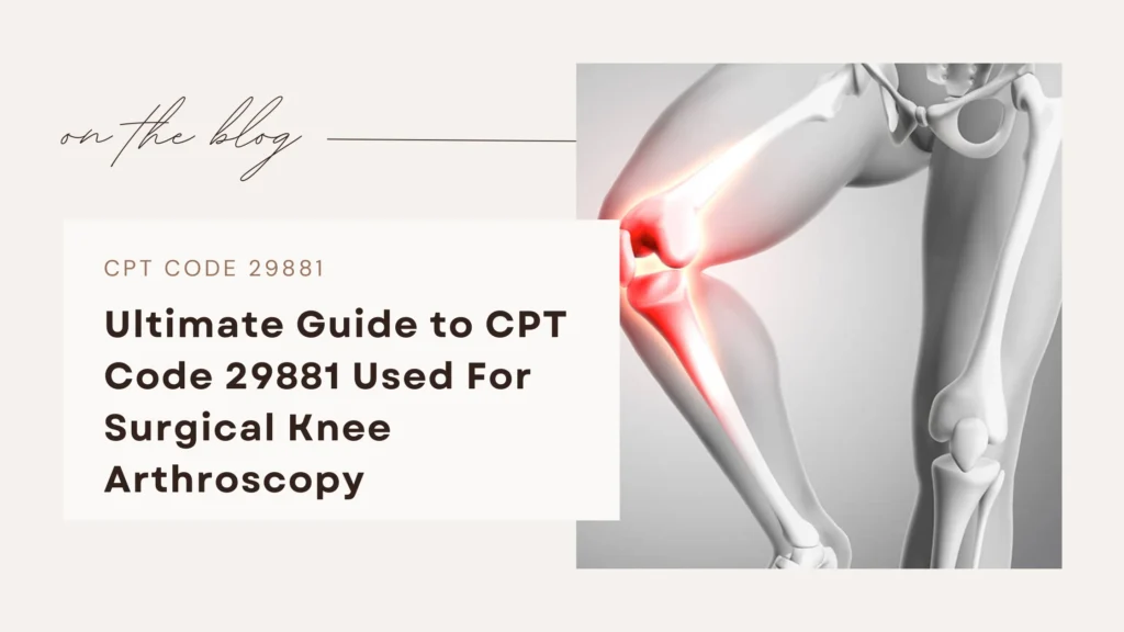 CPT Code 29881